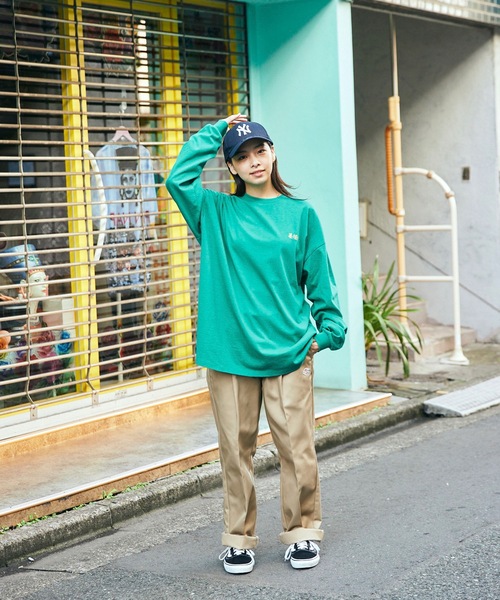 SPOC STORE(スポックストア)の「【SPOC STORE】チャイナプリントロンT(Tシャツ/カットソー・メンズ・ホワイト/オレンジ/ケリーグリーン/ケリー・M/L)」の7枚目の写真