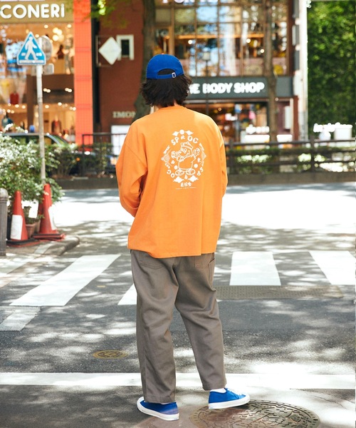 専用(ロンT、ピンバ) SPOC STORE】チャイナプリントロンT（Tシャツ/カットソー