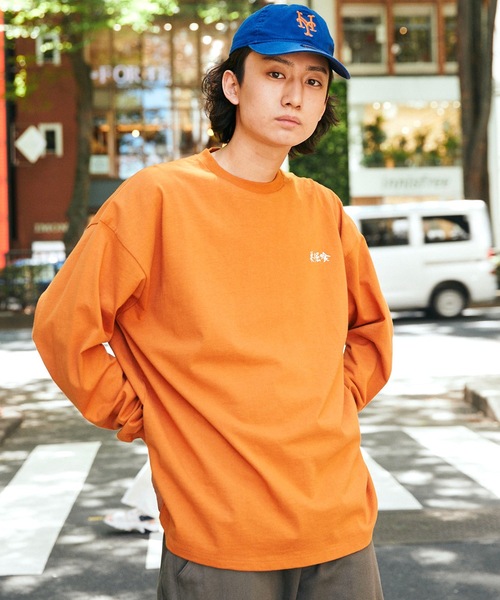 SPOC STORE】チャイナプリントロンT（Tシャツ/カットソー