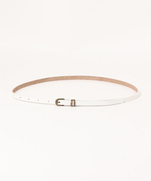 TABI PAL（タビパル）の「ナローベルト（ベルト・メンズ・レッド/ホワイト/ライトブラウン/ブラウン/ブラック・FREE）」の2枚目の写真