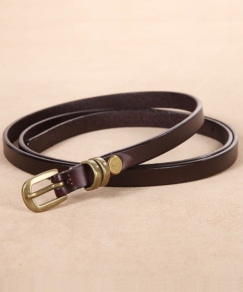 TABI PAL（タビパル）の「ナローベルト（ベルト・メンズ・レッド/ホワイト/ライトブラウン/ブラウン/ブラック・FREE）」の4枚目の写真