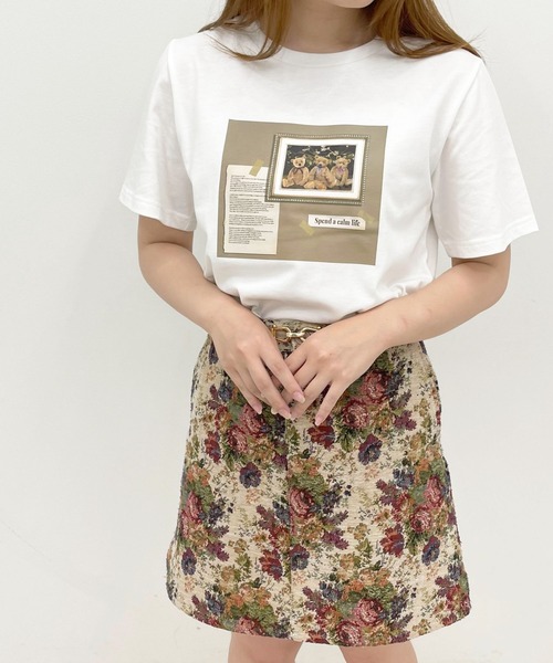 apres jour（アプレジュール）の「アソートTシャツ【ZOZOTOWN限定アイテム】（Tシャツ/カットソー・レディース・ライトピンク/ホワイト系その他/アイボリー/オフホワイト/ラベンダー/ホワイト系その他4/クリーム/ホワイト系その他3/ブラック/スモークピンク/ホワイト系その他2・フリー/X-LARGE）」の20枚目の写真