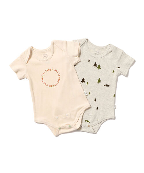 B:MING by BEAMS（ビーミングバイビームス）の「B:MING by BEAMS / ロンパースセット（ロンパース・キッズ・ホワイト系その他5/グリーン/レッド系その他3/ホワイト系その他3/ブラウン系その他4・80-90/60-70/70-80）」の12枚目の写真