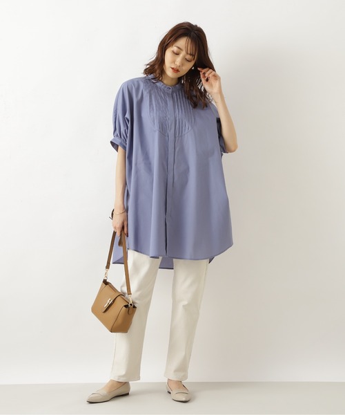 NATURAL BEAUTY BASIC（ナチュラルビューティーベーシック）の「テーパードデニム/0171230871（デニムパンツ・レディース・ブラック/オフホワイト/ブラウン・MEDIUM/SMALL）」の19枚目の写真