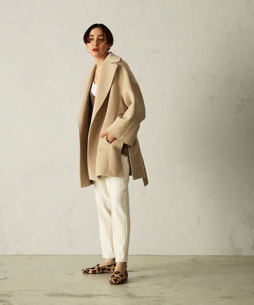 NOLLEY'S（ノーリーズ）の「アルパカビーバーショートコート（ノー