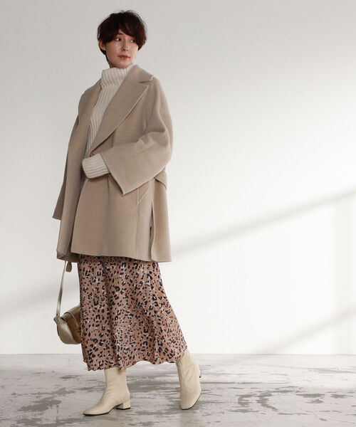 ！専用です！美品 NOLLEY'S アルパカビーバーショートコート NOLLEY'S（ノーリーズ）の「アルパカビーバーショートコート（ノー