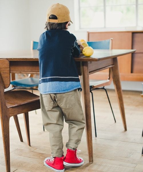 BRANSHES（ブランシェス）の「コーデュロイキャップ（キャップ・キッズ・ベージュ/ネイビー/ライトグリーン・M/L/S）」の14枚目の写真