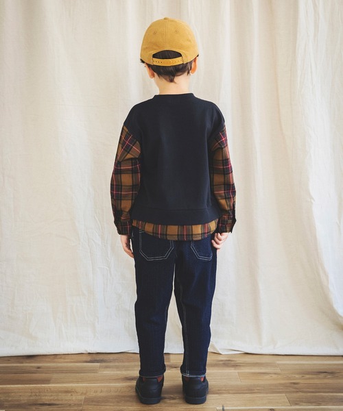 BRANSHES（ブランシェス）の「コーデュロイキャップ（キャップ・キッズ・ベージュ/ネイビー/ライトグリーン・M/L/S）」の18枚目の写真