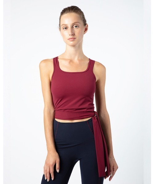 Repetto(レペット)の「トップ バランス / W0688W(Tシャツ/カットソー・レディース・ワインレッド・SMALL/MEDIUM/LARGE)」の1枚目の写真