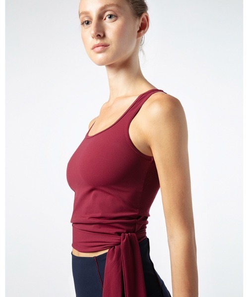 Repetto(レペット)の「トップ バランス / W0688W(Tシャツ/カットソー・レディース・ワインレッド・SMALL/MEDIUM/LARGE)」の4枚目の写真