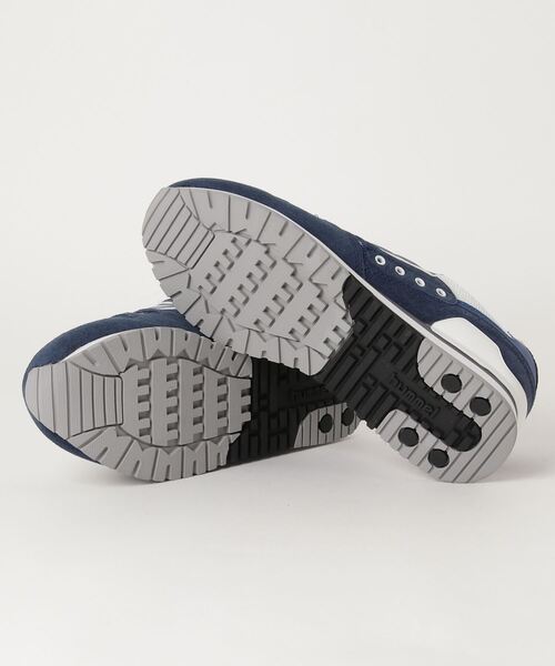 hummel（ヒュンメル）の「hummel/ヒュンメル MARATHONA SUEDE/マラソナ スエード（スニーカー・メンズ・ブラック/ネイビー・27cm/28cm/25.5cm/25cm/23cm/26.5cm/24cm）」の4枚目の写真