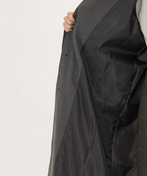 kutir（クティール）の「オーバーステンカラーコート（ステンカラーコート・レディース・グレー/グレー系その他/ブラウン系その他・SMALL/MEDIUM）」の11枚目の写真