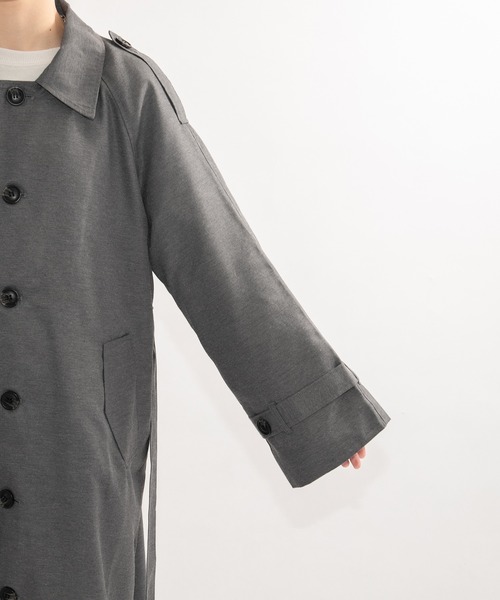kutir（クティール）の「オーバーステンカラーコート（ステンカラーコート・レディース・グレー/グレー系その他/ブラウン系その他・SMALL/MEDIUM）」の19枚目の写真