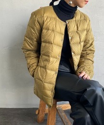 TAION（タイオン）の「【WEB限定】[TAION/タイオン] クルーネックボタンインナーダウンジャケット（ダウンジャケット/コート・メンズ）」