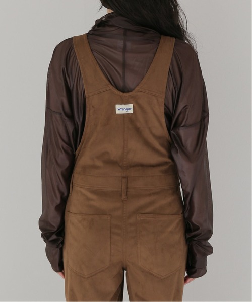 Wrangler(ラングラー)の「【Wrangler/ラングラー】ARTIFICAL スエードレザー FLARE オーバーオール(サロペット/オーバーオール・レディース・ブラウン・SMALL/MEDIUM)」の8枚目の写真