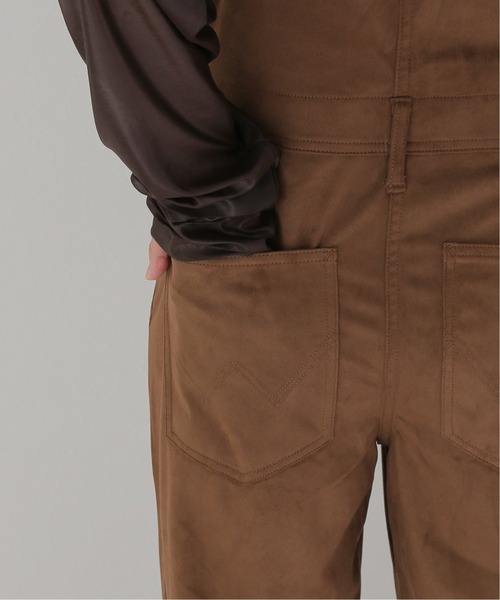 Wrangler(ラングラー)の「【Wrangler/ラングラー】ARTIFICAL スエードレザー FLARE オーバーオール(サロペット/オーバーオール・レディース・ブラウン・SMALL/MEDIUM)」の6枚目の写真