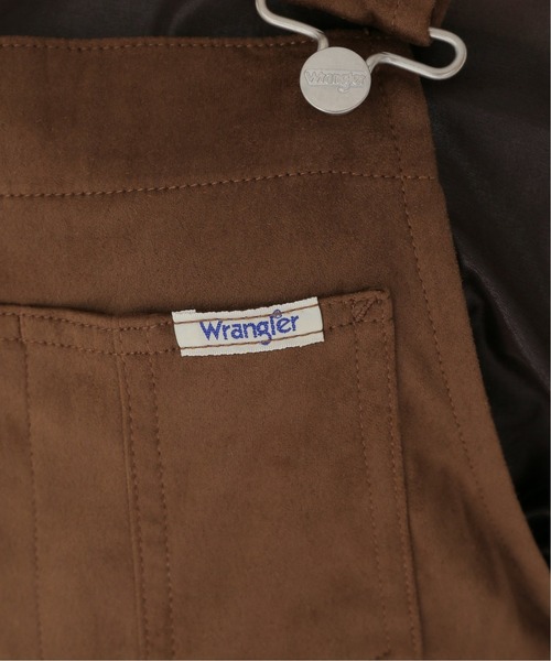 Wrangler(ラングラー)の「【Wrangler/ラングラー】ARTIFICAL スエードレザー FLARE オーバーオール(サロペット/オーバーオール・レディース・ブラウン・SMALL/MEDIUM)」の9枚目の写真