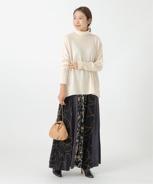 journal standard L'essage（ジャーナルスタンダードレサージュ）の「カシミヤ100 タートルネックプルオーバー◆（ニット/セーター・レディース・ホワイト/ブラック/ブラウン・FREE）」の21枚目の写真