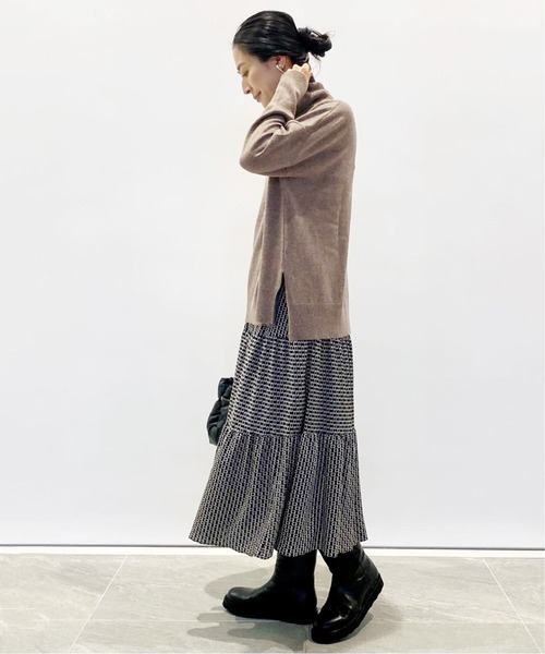 journal standard L'essage（ジャーナルスタンダードレサージュ）の「カシミヤ100 タートルネックプルオーバー◆（ニット/セーター・レディース・ホワイト/ブラック/ブラウン・FREE）」の9枚目の写真