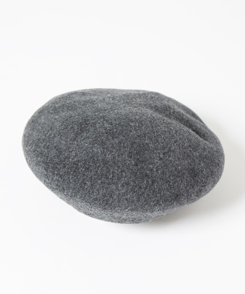 RACAL(ラカル)の「Standard Wool Basque Beret / スタンダードウールバスクベレー(ハンチング/ベレー帽・メンズ・ブラック/モカ/オフホワイト/チャコールグレー・MEDIUM/LARGE)」の21枚目の写真