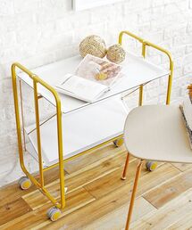212 KITCHEN STORE | ◆フォールディングワゴン (WH×OR) <Don Hierro ドン・イエロ>(ダストボックス)