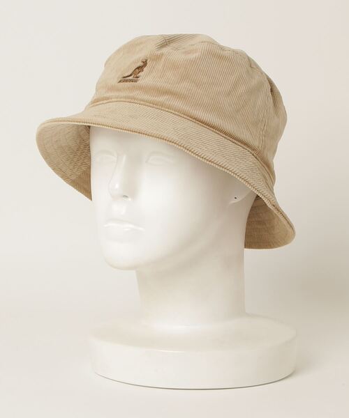 KANGOL(カンゴール)の「KANGOL Cord Bucket コーデュロイ バケット ハット(ハット・メンズ・ブラック/ダークグリーン/ベージュ/ネイビー/ウッド/ライトベージュ/ダークグレー・M/L)」の12枚目の写真