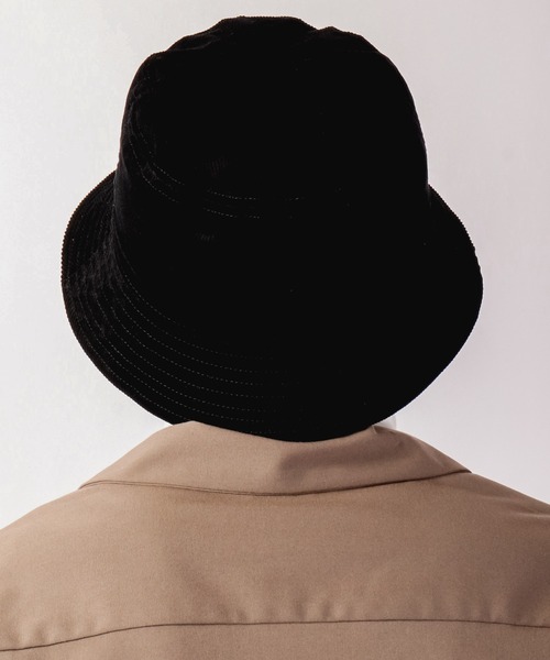 KANGOL(カンゴール)の「KANGOL Cord Bucket コーデュロイ バケット ハット(ハット・メンズ・ブラック/ダークグリーン/ベージュ/ネイビー/ウッド/ライトベージュ/ダークグレー・M/L)」の22枚目の写真