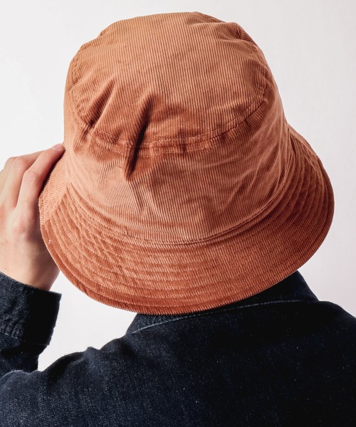 KANGOL(カンゴール)の「KANGOL Cord Bucket コーデュロイ バケット ハット(ハット・メンズ・ブラック/ダークグリーン/ベージュ/ネイビー/ウッド/ライトベージュ/ダークグレー・M/L)」の19枚目の写真