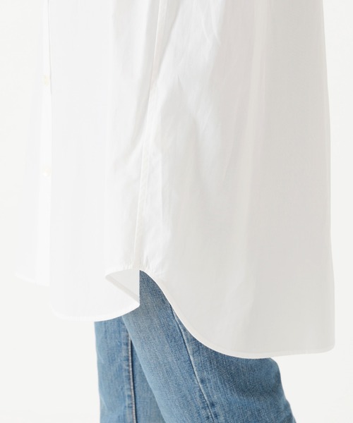 JOURNAL STANDARD（ジャーナルスタンダード）の「ポプリンビックカフシャツ◆（シャツ/ブラウス・レディース・ブルー/グリーン/ホワイト・FREE）」の22枚目の写真