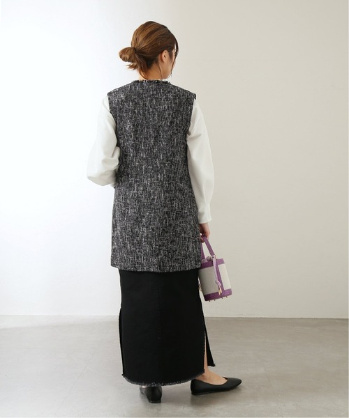 TOTALITE ツィードジレ La TOTALITE（ラトータリテ）の「ツイードジレ◇（ベスト）」 - WEAR