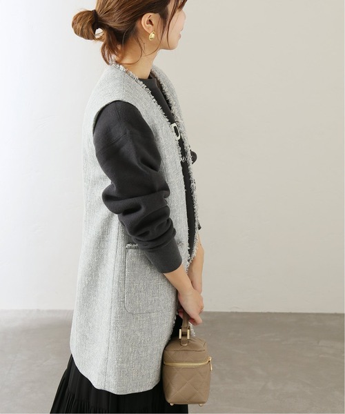 La TOTALITE（ラトータリテ）の「ツイードジレ◇（ベスト）」 - WEAR