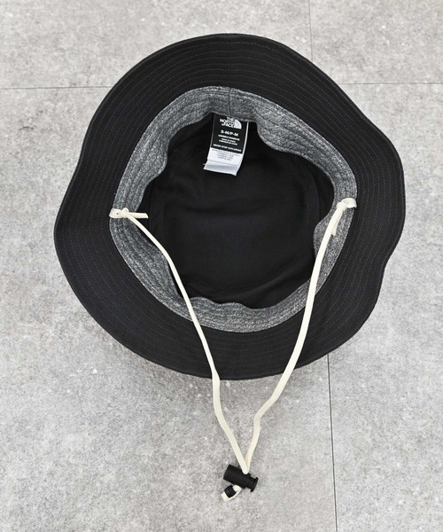 THE NORTH FACE(ザノースフェイス)の「THE NORTH FACE(ザ・ノース・フェイス) MOUNTAIN BUCKETHAT バケットハット(ハット・レディース・チャコール・ONE SIZE)」の12枚目の写真