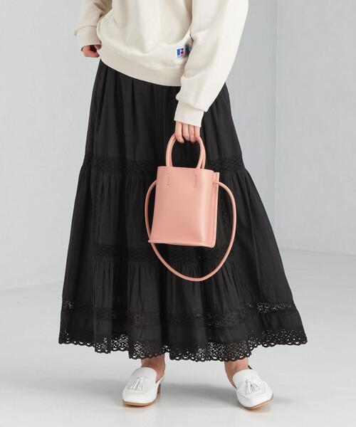 green label relaxing（グリーンレーベルリラクシング）の「IND レース スカート（スカート・レディース・ホワイト/ブラック・FREE）」の7枚目の写真