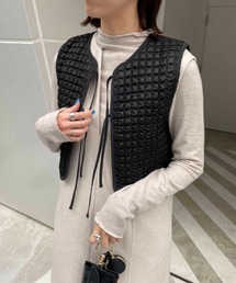 CAPRICIEUX LE'MAGE | 〈WEB・一部店舗限定〉キルトショートベスト(ベスト)