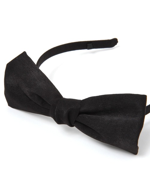 GLOBAL WORK（グローバルワーク）の「リボンカチューシャ/キッズ（ヘアゴム・キッズ・ブラック/グリーン・FREE）」の4枚目の写真