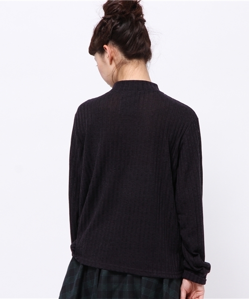 Kastane(カスタネ)の「【Kastane】ハイネックプルオーバー(Tシャツ/カットソー・レディース・ネイビー/ボルドー/グレー/アイボリー・FREE)」の11枚目の写真