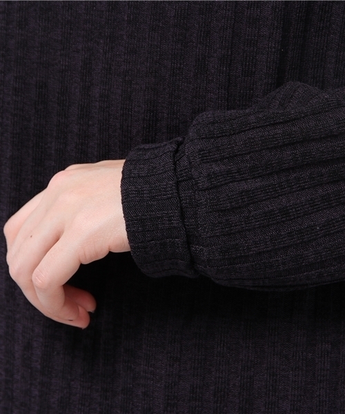 Kastane(カスタネ)の「【Kastane】ハイネックプルオーバー(Tシャツ/カットソー・レディース・ネイビー/ボルドー/グレー/アイボリー・FREE)」の8枚目の写真