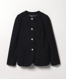 allureville（アルアバイル）の「パイルメルトンノーカラージャケット