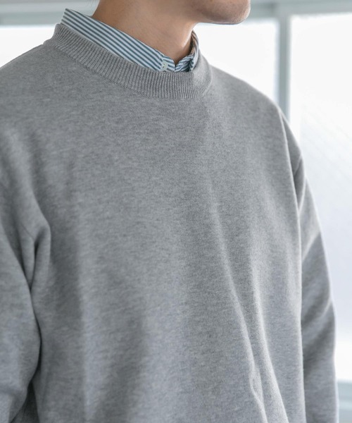 URBAN RESEARCH DOORS（アーバンリサーチドアーズ）の「ダブルフェイスプルオーバー（ニット/セーター・メンズ・ブラック/ブラウン/オフホワイト/グレー系その他・40/38）」の21枚目の写真