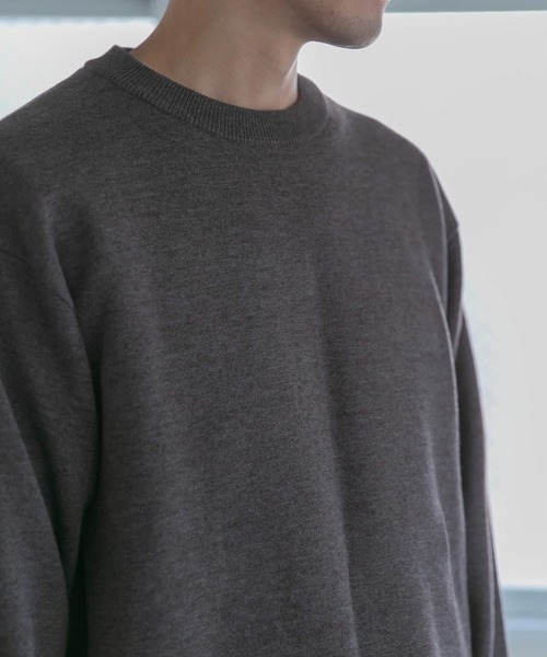 URBAN RESEARCH DOORS（アーバンリサーチドアーズ）の「ダブルフェイスプルオーバー（ニット/セーター・メンズ・ブラック/ブラウン/オフホワイト/グレー系その他・40/38）」の15枚目の写真