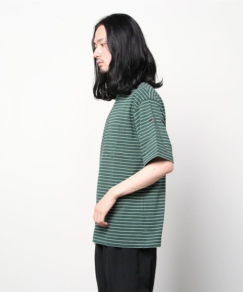 ORCIVAL（オーシバル）の「ORCIVAL/オーシバル　30JERSEY　クルーネック ポケットTEE CREW NECK POCKET TEE OR-C0080 HCJ（Tシャツ/カットソー・メンズ・ホワイト/ネイビー/グリーン・4/5）」の15枚目の写真