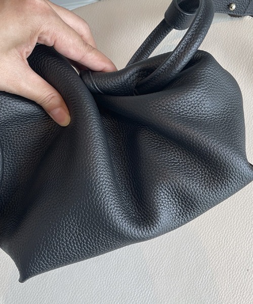 SAISON DE PAPILLON（セゾンドパピヨン）の「PUレザーミニポーチ付きハンドバッグ（ハンドバッグ・レディース・ブラック/オフホワイト/グリーン・フリー）」の15枚目の写真