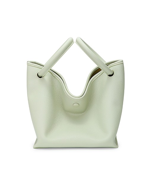 SAISON DE PAPILLON（セゾンドパピヨン）の「PUレザーミニポーチ付きハンドバッグ（ハンドバッグ・レディース・ブラック/オフホワイト/グリーン・フリー）」の11枚目の写真