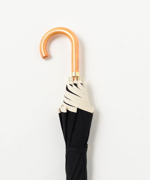 Ray BEAMS(レイビームス)の「Ray BEAMS / パイピング 長傘(長傘・レディース・ベージュ/ブラック・ONE SIZE)」の7枚目の写真