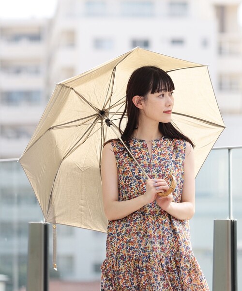 Ray BEAMS(レイビームス)の「Ray BEAMS / パイピング 長傘(長傘・レディース・ベージュ/ブラック・ONE SIZE)」の10枚目の写真