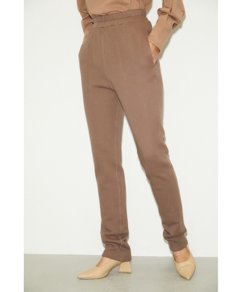 THROW by SLY(スローバイスライ)の「THROW SW TROUSER スウェット パンツ(スウェットパンツ・レディース・オレンジ/ブラウン・0/1)」の2枚目の写真