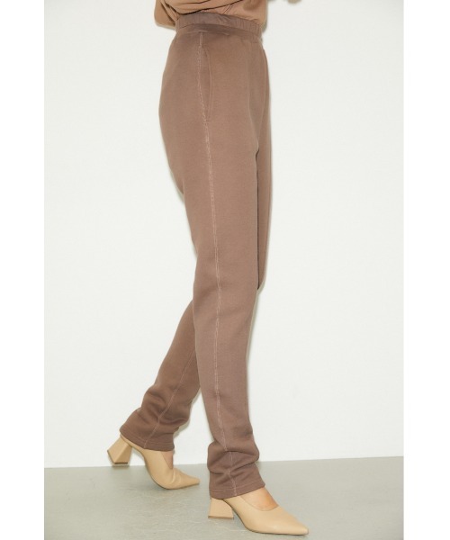 THROW by SLY(スローバイスライ)の「THROW SW TROUSER スウェット パンツ(スウェットパンツ・レディース・オレンジ/ブラウン・0/1)」の9枚目の写真