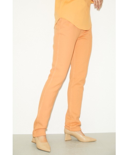 THROW by SLY(スローバイスライ)の「THROW SW TROUSER スウェット パンツ(スウェットパンツ・レディース・オレンジ/ブラウン・0/1)」の14枚目の写真