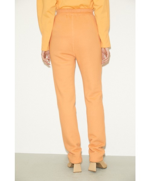 THROW by SLY(スローバイスライ)の「THROW SW TROUSER スウェット パンツ(スウェットパンツ・レディース・オレンジ/ブラウン・0/1)」の8枚目の写真