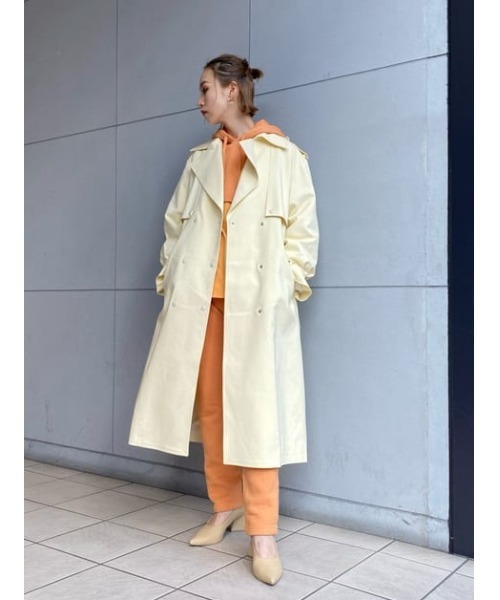 THROW by SLY(スローバイスライ)の「THROW SW TROUSER スウェット パンツ(スウェットパンツ・レディース・オレンジ/ブラウン・0/1)」の18枚目の写真